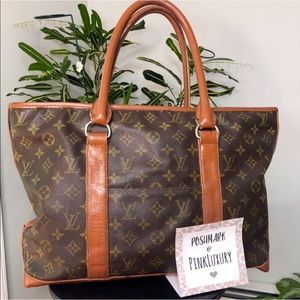 Louis Vuitton Sac Weekend PM Shoulder Bag Tote